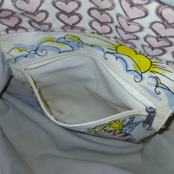 LIKE NEW Brighton "LOVE Is In Bloom" Canvas Tote - Picture 7 of 7